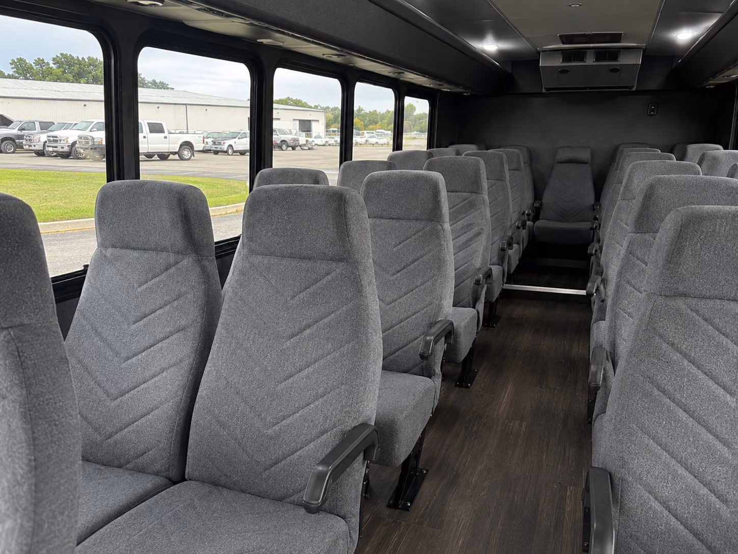 18 passenger minibus inside