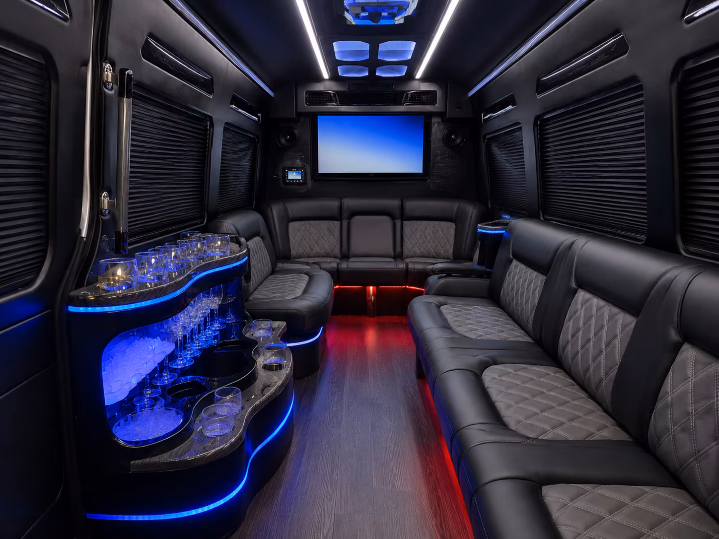 buses for hollywood area high school and college academic field trips
