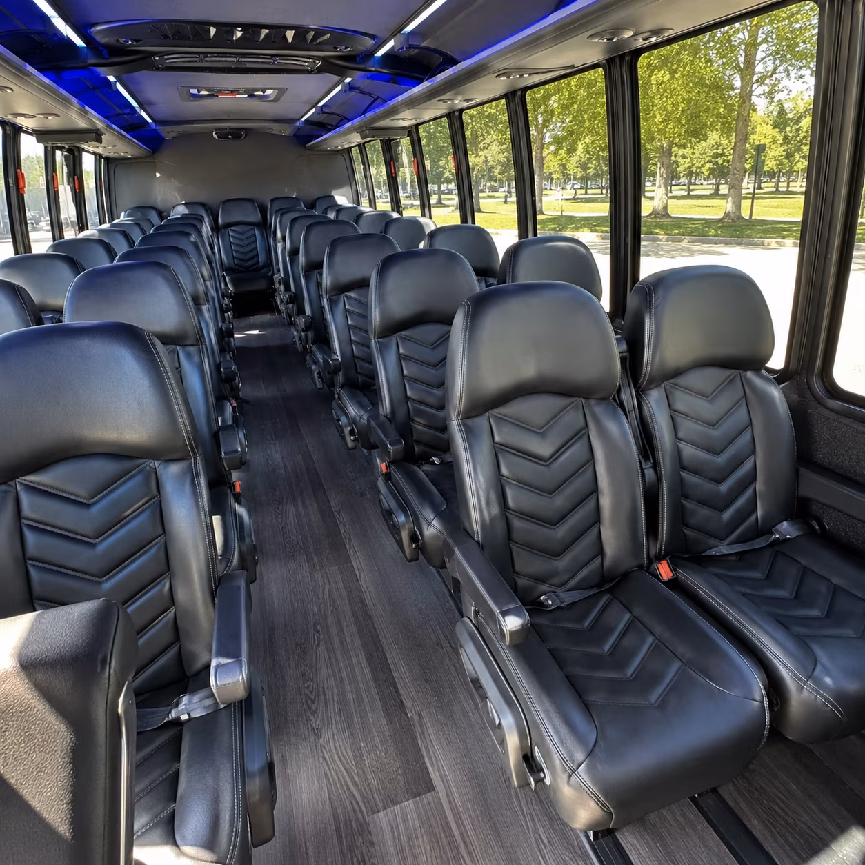 can i book a one way a round trip or a multi day package for a bus rental in hollywood