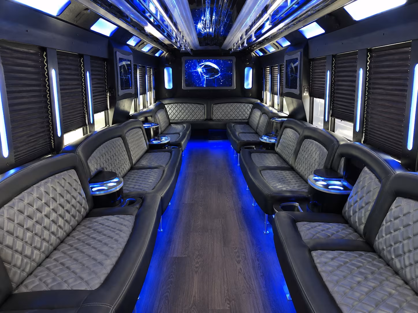 hollywood birthday party bus rental