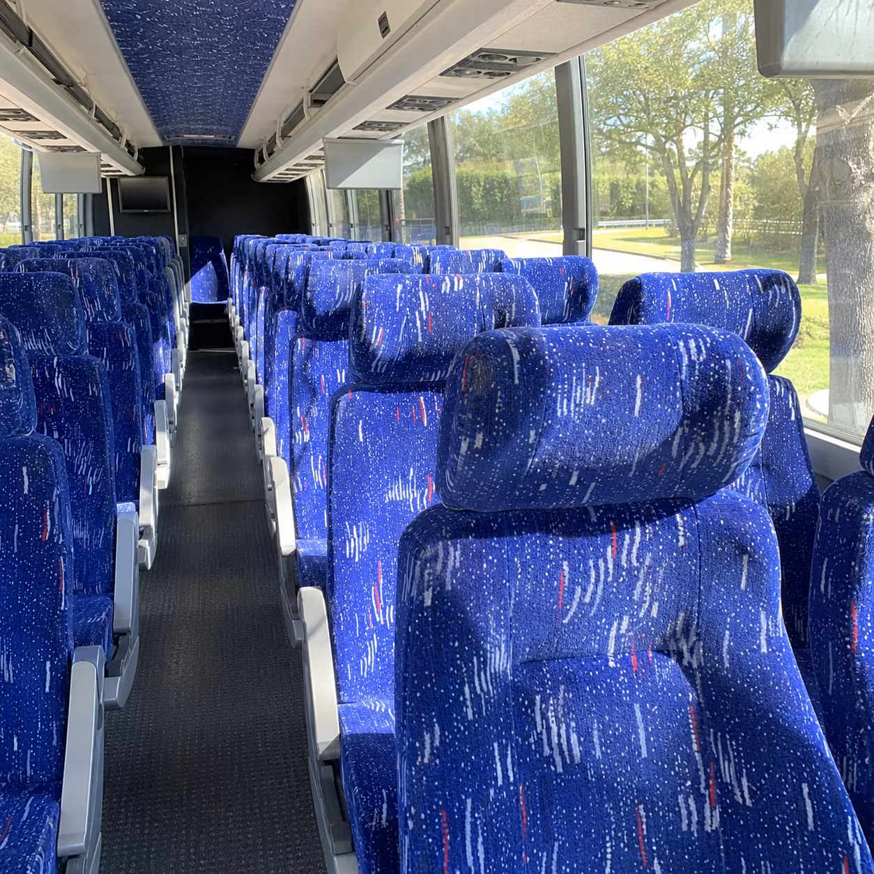 hollywood long distance transportation onboard seating