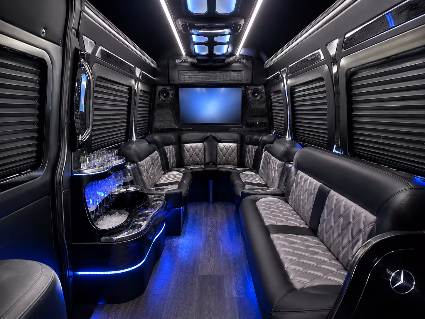 hollywood sprinter limousine interior