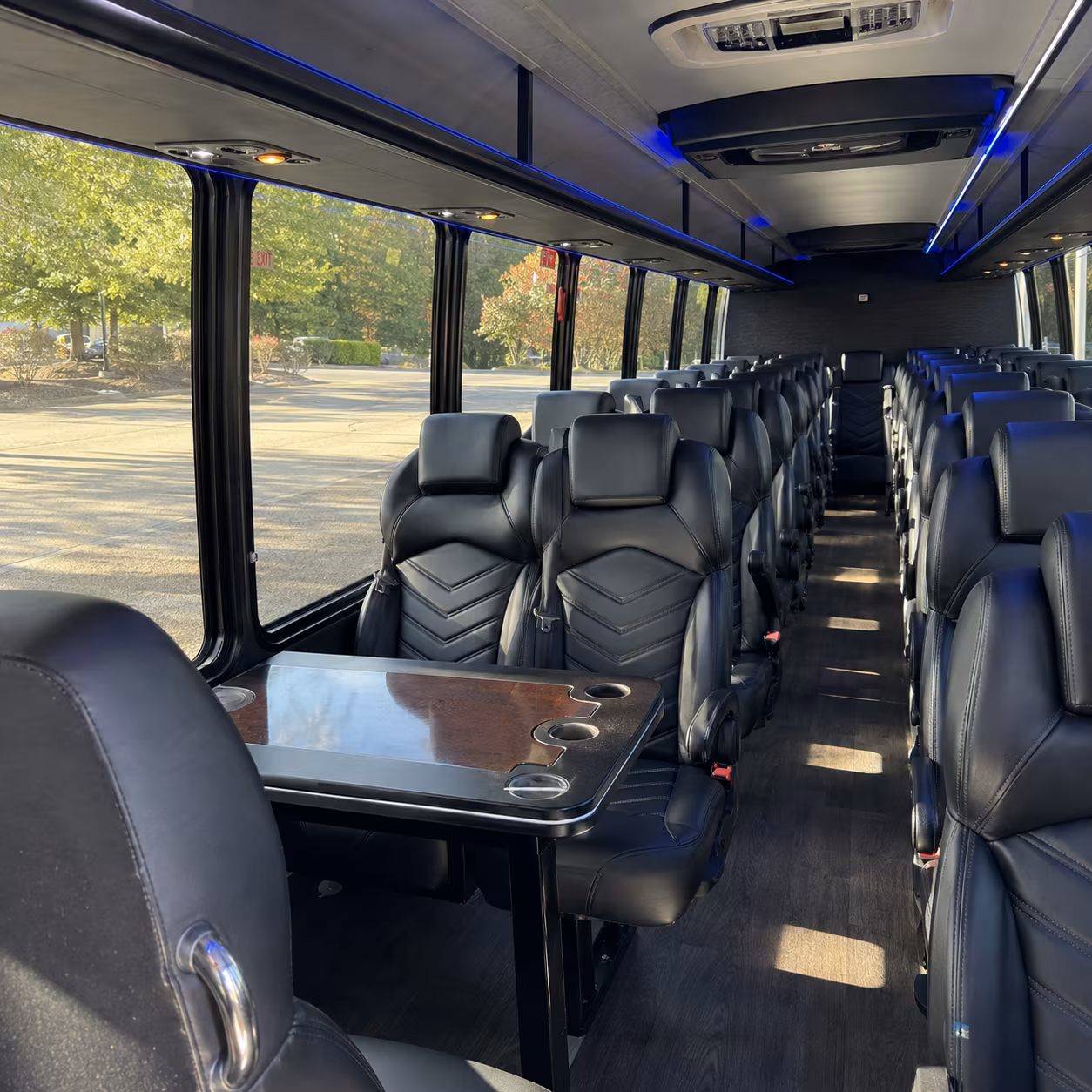 minibus interior